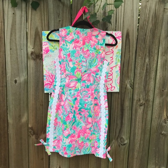 Lilly Pulitzer Mila Stretch Shift  New Sz 2 D89 - Picture 4 of 5
